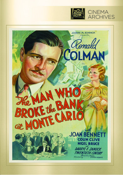 Man Who Broke The Bank At Monte Carlo, The (MOD) (DVD Movie)