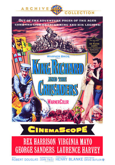 King Richard and the Crusaders (MOD) (DVD Movie)