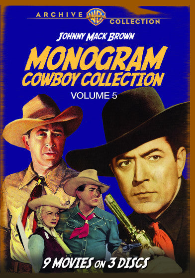 The Monogram Cowboy Collection, Volume Five: Starring Johnny Mack Brow (MOD) (DVD Movie)