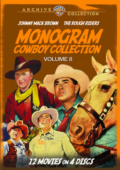 Monogram Cowboy Collection Volume 8 (MOD) (DVD Movie)