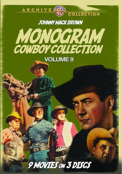 The Monogram Cowboy Collection, Volume Nine: Starring Johnny Mack Brow (MOD) (DVD Movie)