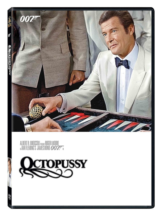 007 - Octopussy DVD - movie cover art