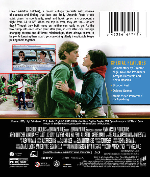 A Lot Like Love (MOD) (BluRay MOVIE)