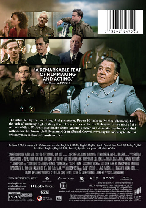 Nuremberg (MOD) (DVD MOVIE)