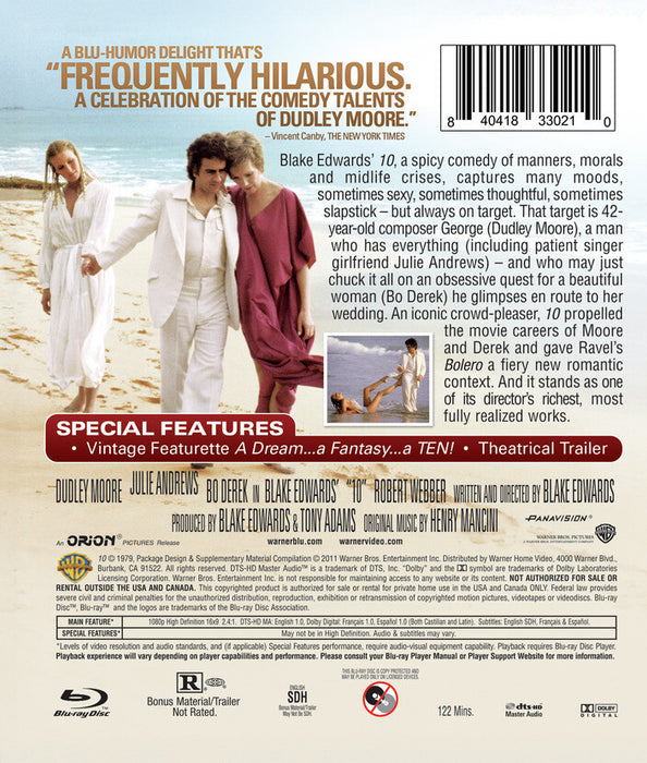 10 (MOD) (BluRay Movie) - back cover art