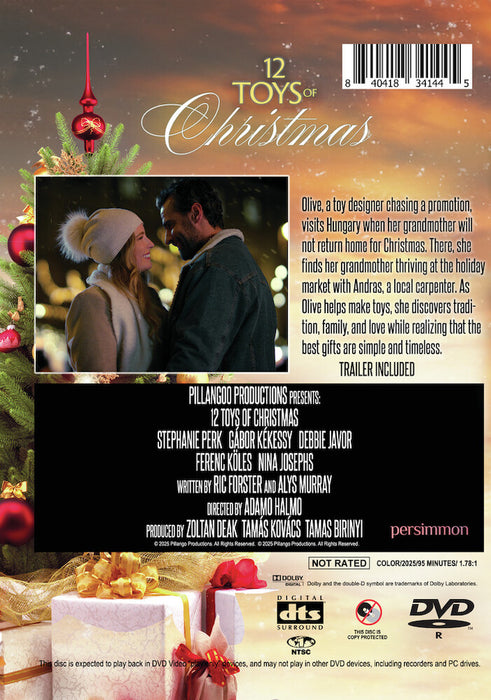 12 Toys of Christmas (MOD) (DVD Movie) - back cover art