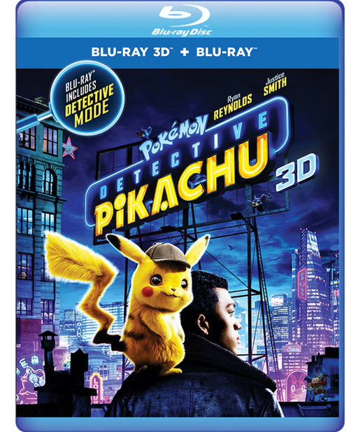 Pokemon Detective Pikachu [3D Blu Ray + Blu Ray] (MOD) (BluRay Movie)
