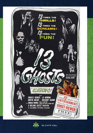 13 Ghosts (MOD) (DVD Movie) - movie cover art
