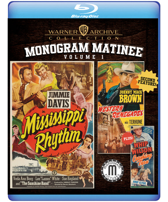 Monogram Western Matinee Vol. 1 (MOD) (BluRay MOVIE)