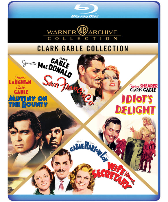 Clark Gable-4 Film Collection (MOD) (BluRay MOVIE)