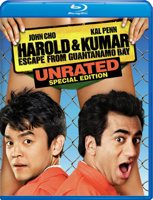 Harold and Kumar Escape from Guantanamo Bay (Unrated)  (MOD) (BluRay MOVIE)