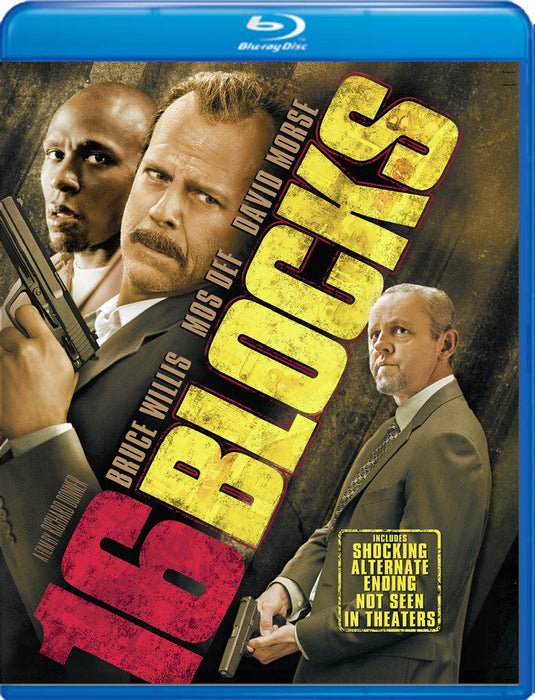 16 Blocks (MOD) (BluRay Movie) - movie cover art