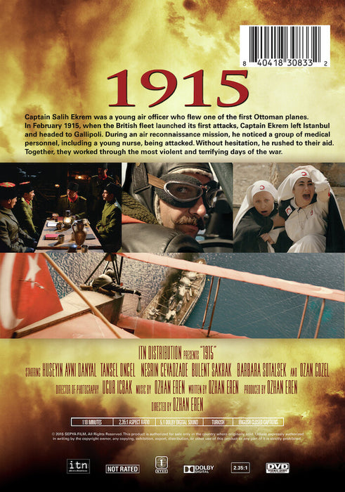 1915 (MOD) (DVD Movie) - back cover art