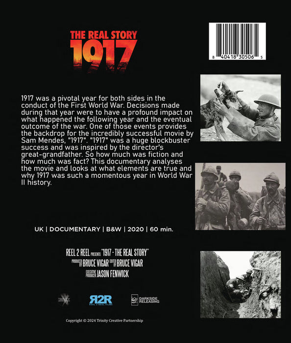 1917 - The Real Story (MOD) (BluRay Movie) - back cover art