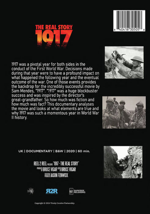 1917 - The Real Story (MOD) (DVD Movie) - back cover art