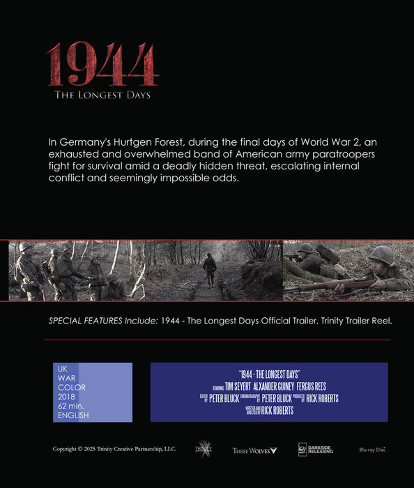 1944 - The Longest Days (MOD) (BluRay Movie) - back cover art