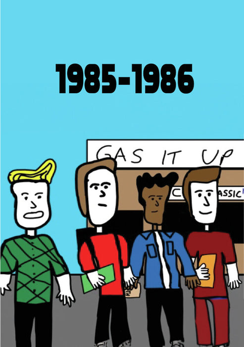 1985-1986 (MOD) (DVD Movie) - movie cover art