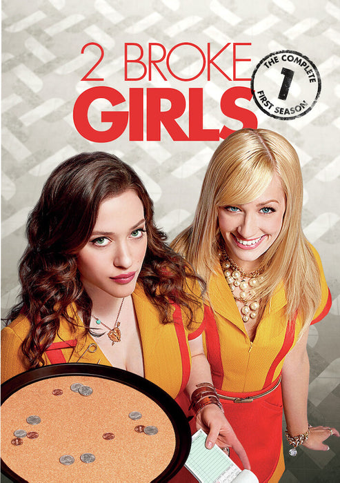 2 Broke Girls: The First Season (MOD) (DVD Movie) - movie cover art