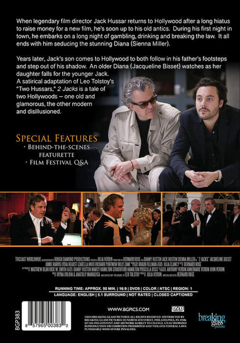 2 Jacks (MOD) (DVD Movie) - back cover art