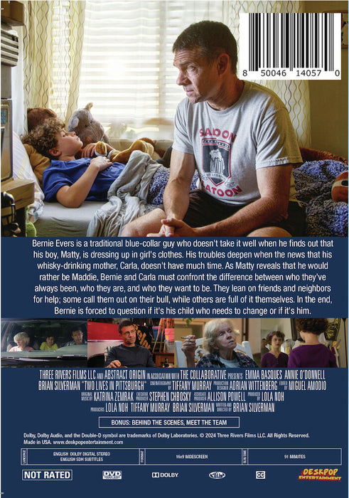 2 Lives In Pittsburgh (MOD) (DVD Movie) - back cover art