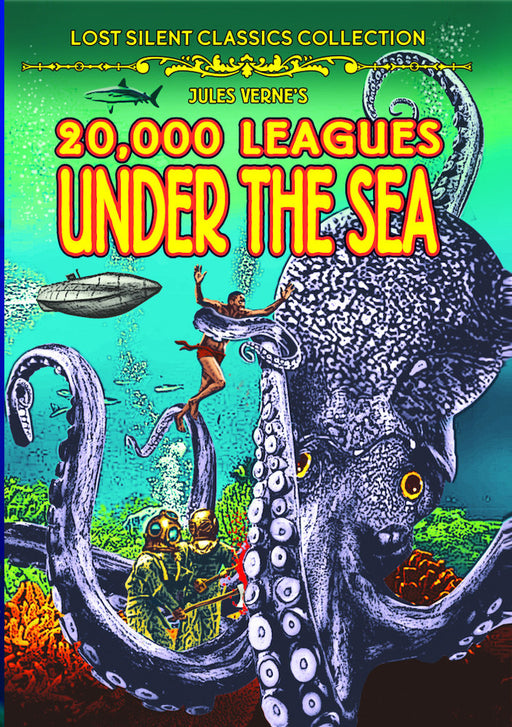 20,000 Leagues Under the Sea (Silent) (MOD) (DVD MOVIE) - movie cover art