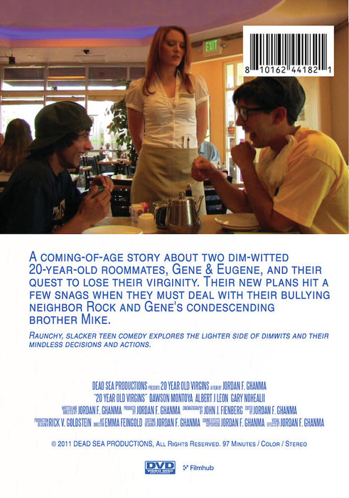 20 Year Old Virgins (MOD) (DVD Movie) - back cover art