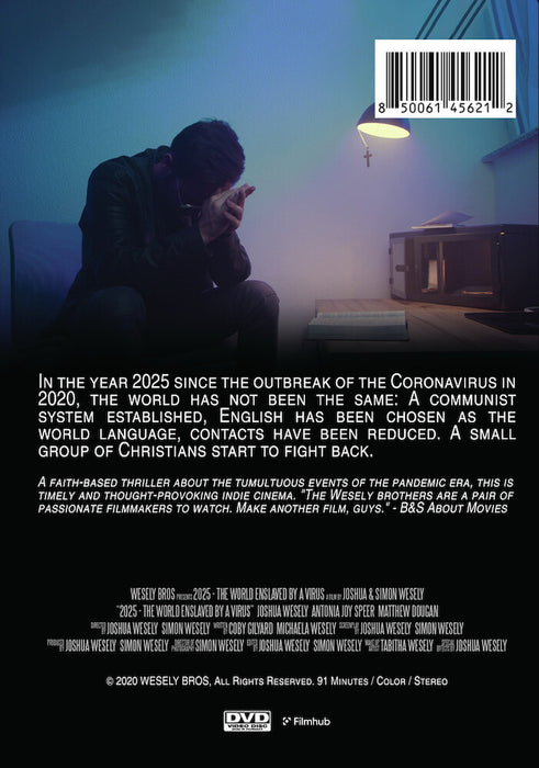 2025: The World Enslaved by a Virus (MOD) (DVD Movie) - back cover art