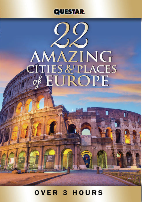 22 Amazing Cities and Places of Europe (MOD) (DVD Movie) - movie cover art