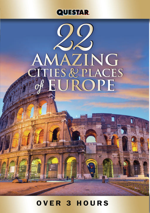 22 Amazing Cities and Places of Europe (MOD) (DVD Movie) - movie cover art