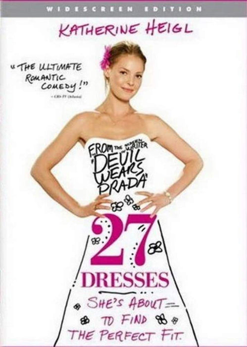 27 Dresses (Widescreen Edition) DVD - movie cover art
