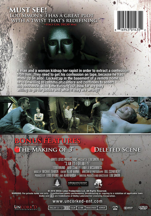 3 An Eye For An Eye (MOD) (DVD Movie) - back cover art