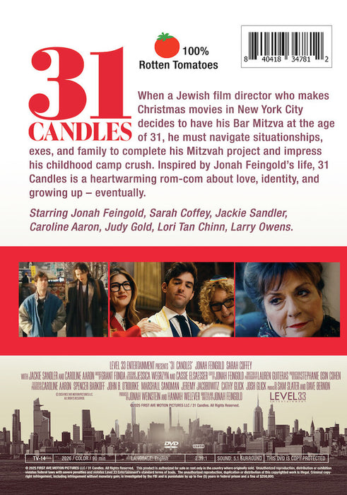 31 Candles (MOD) (DVD MOVIE) image 2