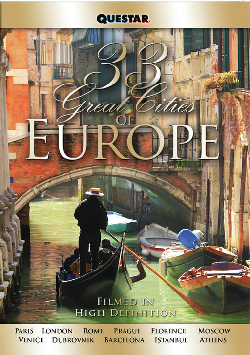 33 Great Cities of Europe (MOD) (DVD Movie) - movie cover art