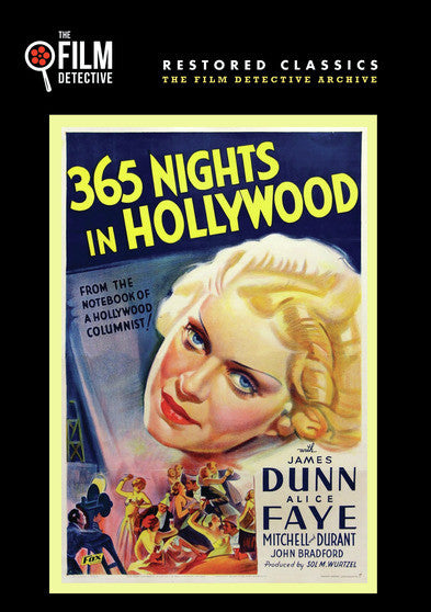 365 Nights in Hollywood (The Film Detective Restored Version) (MOD) (DVD Movie) - movie cover art
