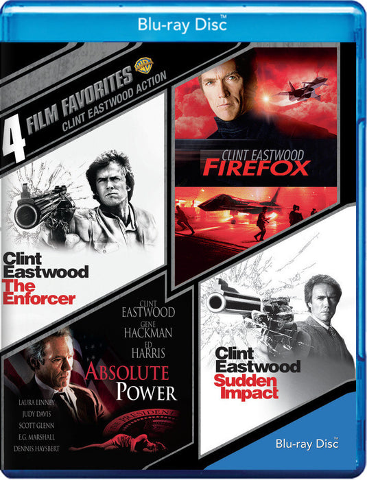 4 Film Favorites: Clint Eastwood Action (MOD) (BluRay Movie) - movie cover art
