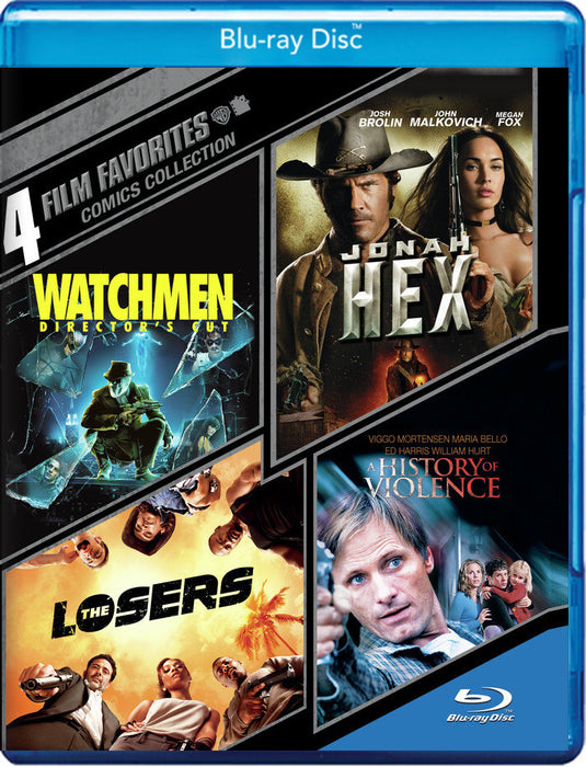 4 Film Favorites: Comics Collection (MOD) (BluRay Movie) - movie cover art