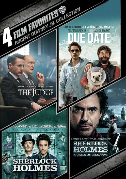 4 Film Favorites: Robert Downey JR (MOD) (DVD Movie) - movie cover art