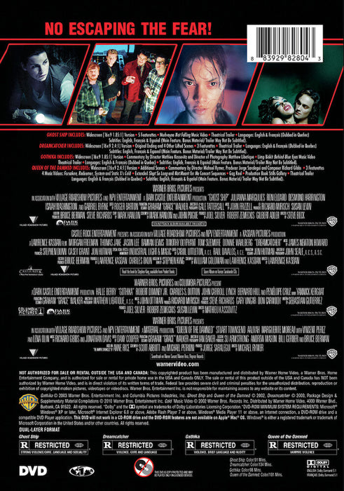4 Film Favorites: Thriller Collection (MOD) (DVD MOVIE) image 2