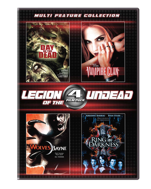 4 Film Legion of the Undead Set DVD movie front cover