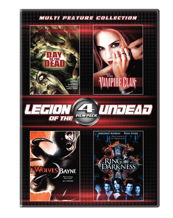 4 Film Legion of the Undead Set DVD - movie cover art