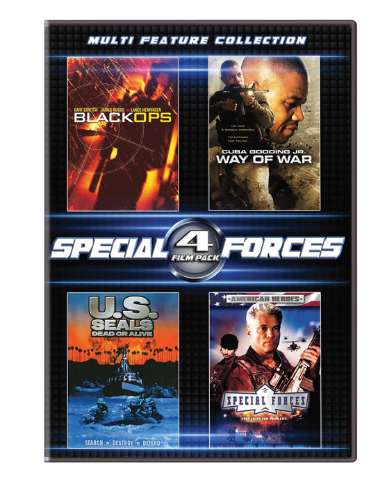 4 Film Special Forces Set DVD - movie cover art