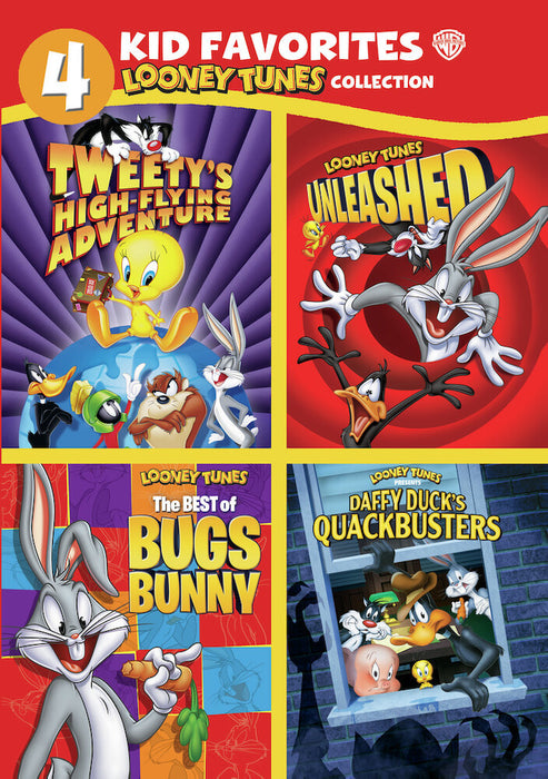4 Kids Favorites: Looney Tunes (MOD) (DVD Movie) - movie cover art
