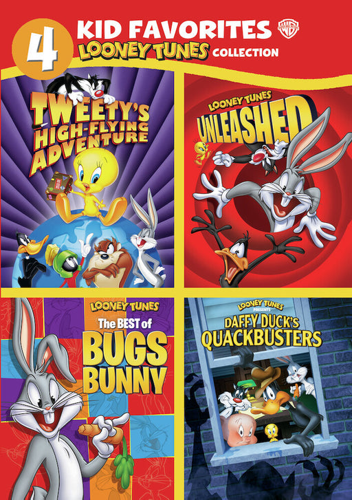 4 Kids Favorites: Looney Tunes (MOD) (DVD Movie) - movie cover art