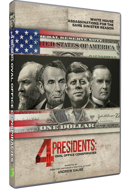 4 Presidents - Oval Office Conspiracies (MOD) (DVD Movie) - movie cover art