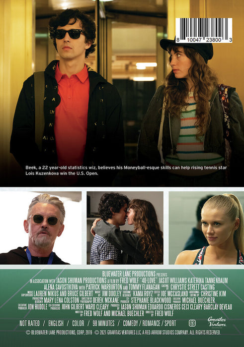 40-Love (MOD) (DVD Movie) - back cover art