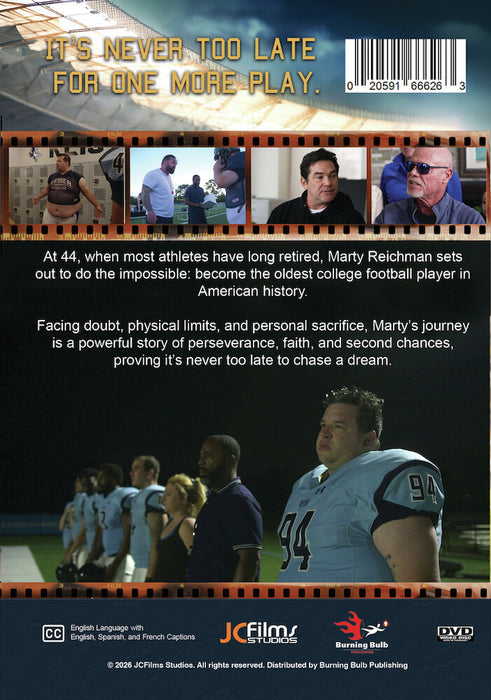4th and 44 (MOD) (DVD Movie) - back cover art