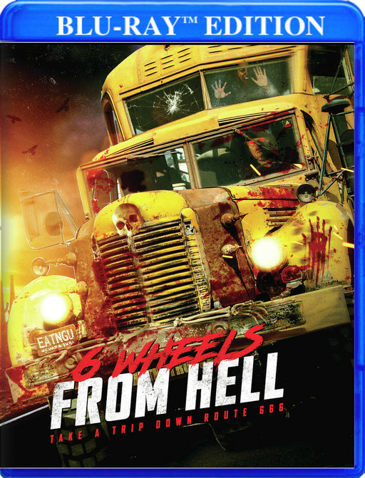 6 Wheels from Hell (MOD) (BluRay Movie) - movie cover art