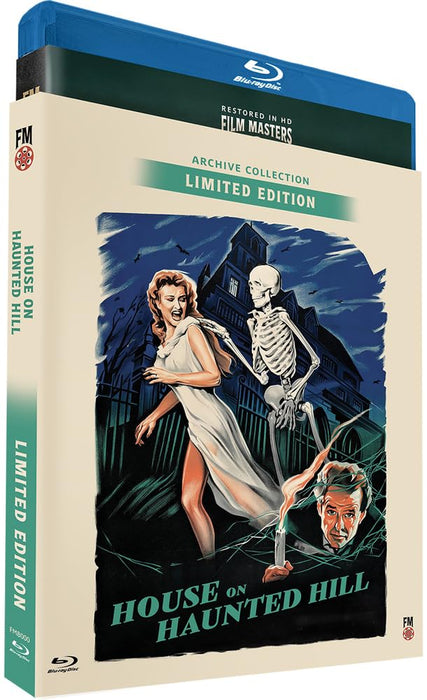 House on Haunted Hill (1959) (MOD) (BluRay Movie) - movie cover art