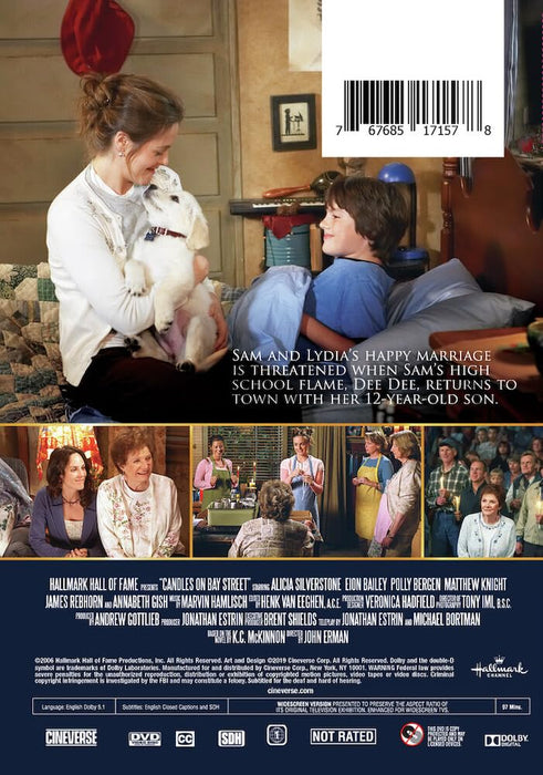Candles on Bay Street (MOD) (DVD Movie) - back cover art