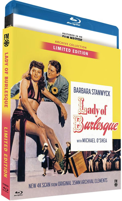 Lady of Burlesque Newly Restored Limited Edition Release (MOD) (BluRay Movie) - movie cover art
